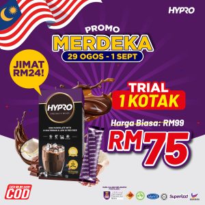 PAKEJ BESAR TRIAL - (1 KOTAK = 10 SACHET)